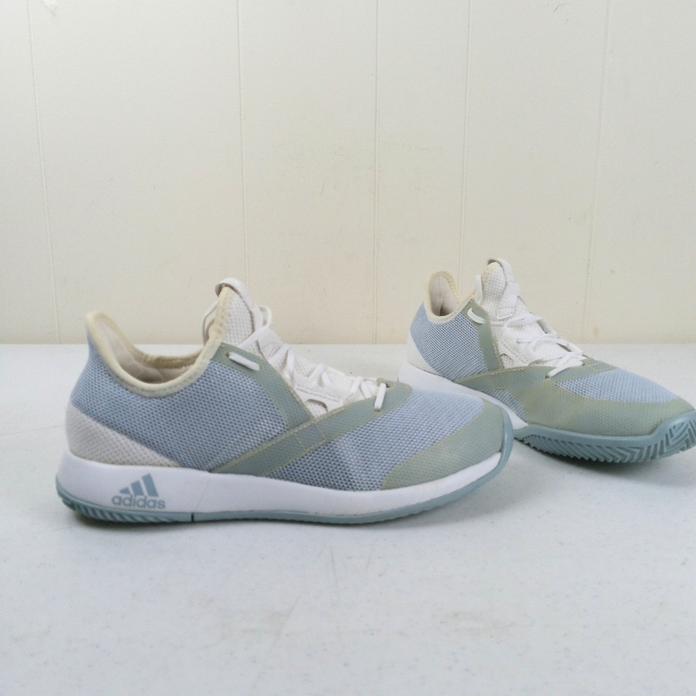 Adidas Adizero Defiance Bounce Tennis Shoes Sneakers Women Size 7 Blue